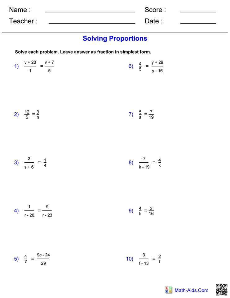 solving rate problems with proportions worksheet